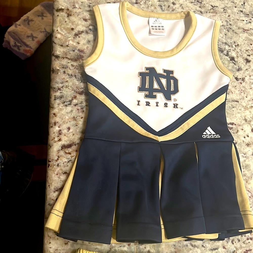Notre Dame Cheerleader Outfit 3T